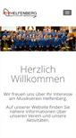 Mobile Screenshot of musikverein-helfenberg.at